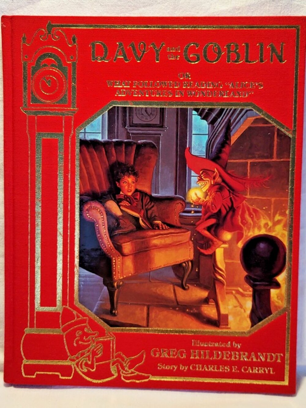 Davy and the Goblin Greg Hildebrandt Illustr HC 1st ed Charles Carryl Excel Cond